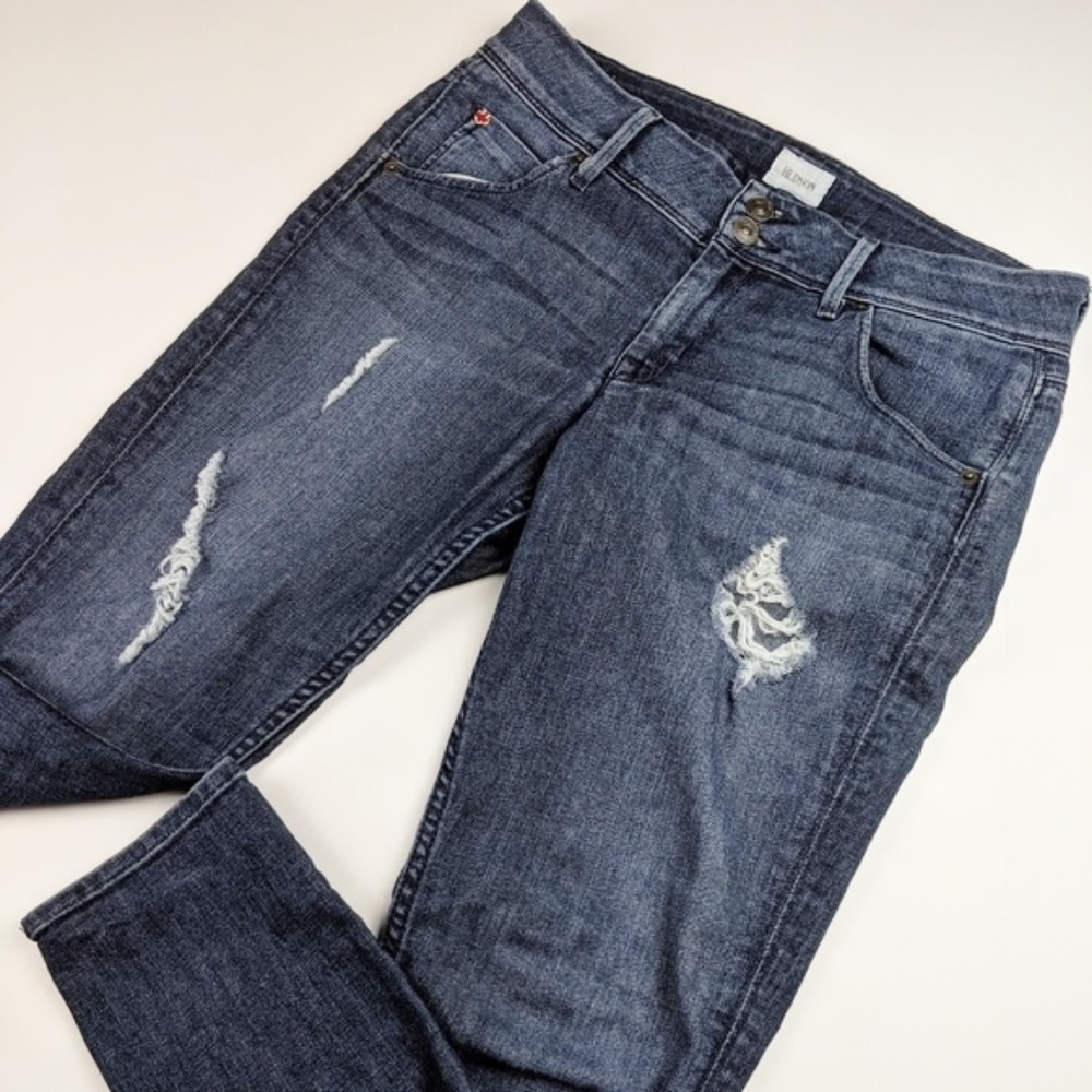 Hudson Collin Flap Skinny Ankle Jeans Size 28
